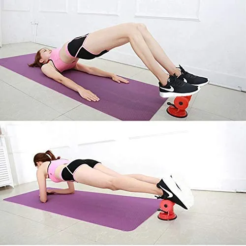 Pravyta Sit-Up Bar Home Fitness Equipment Sit-ups and Push-ups Assistant Device Lose Weight Gym Workout Abdominal curl Leg Muscle Training Exercise with Suction Cup