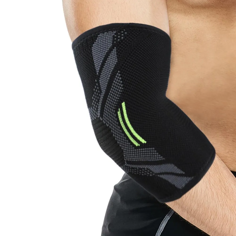Premium Elbow Support Brace for Sports, Tennis, Golf & Basketball - Elastic Compression Sleeve, Anti-Slip Design for Elbow Pain Relief, Arthritis & Tendonitis Protection, Unisex, 1PC