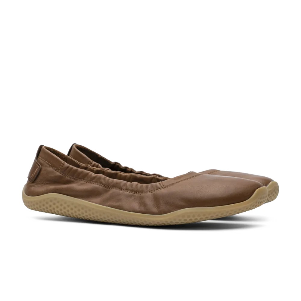 Primus Asana Yin Ballerina Leather Womens Tan