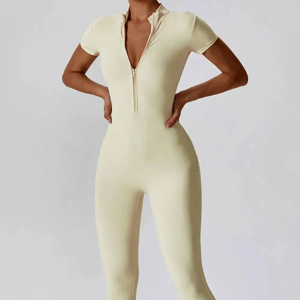 Priscilla Short Sleeve Jumpsuit