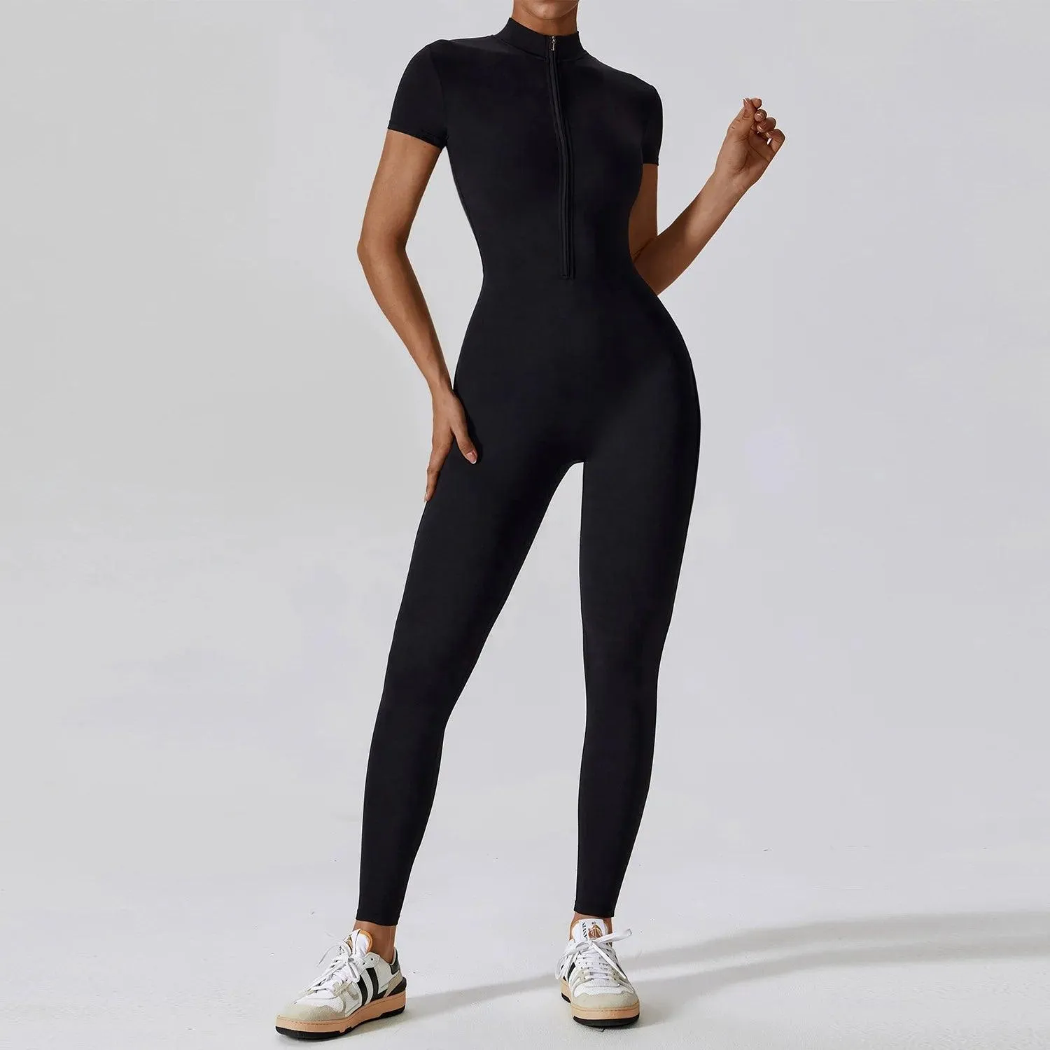Priscilla Short Sleeve Jumpsuit
