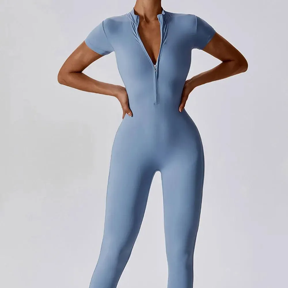 Priscilla Short Sleeve Jumpsuit