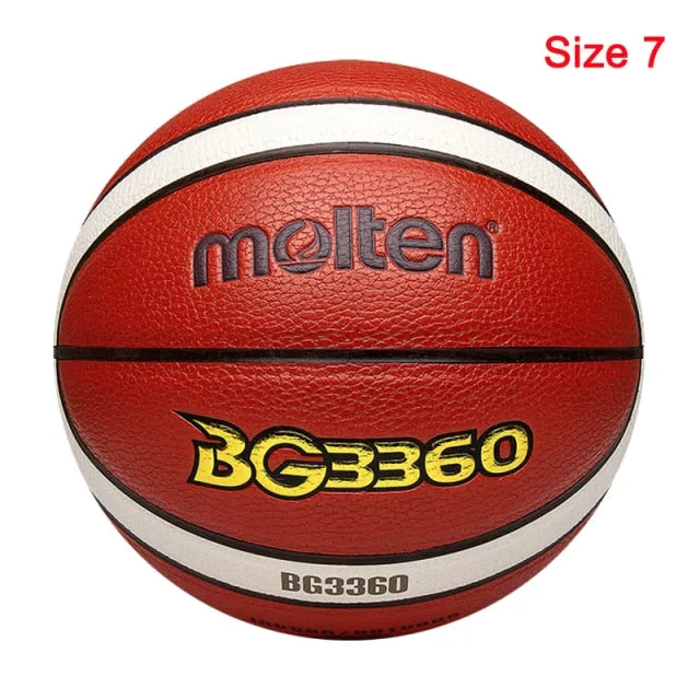 Professional Men Basketball Ball PU Material Size 7/6/5 Outdoor Indoor Match Training Basketball High Quality Women baloncesto