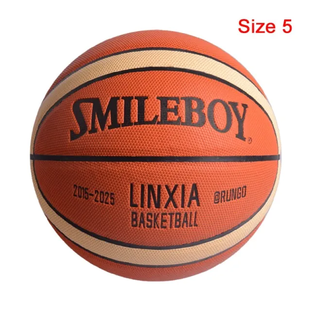 Professional Men Basketball Ball PU Material Size 7/6/5 Outdoor Indoor Match Training Basketball High Quality Women baloncesto