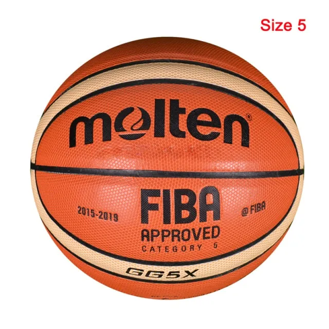 Professional Men Basketball Ball PU Material Size 7/6/5 Outdoor Indoor Match Training Basketball High Quality Women baloncesto