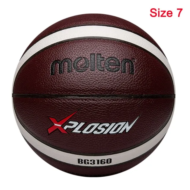 Professional Men Basketball Ball PU Material Size 7/6/5 Outdoor Indoor Match Training Basketball High Quality Women baloncesto