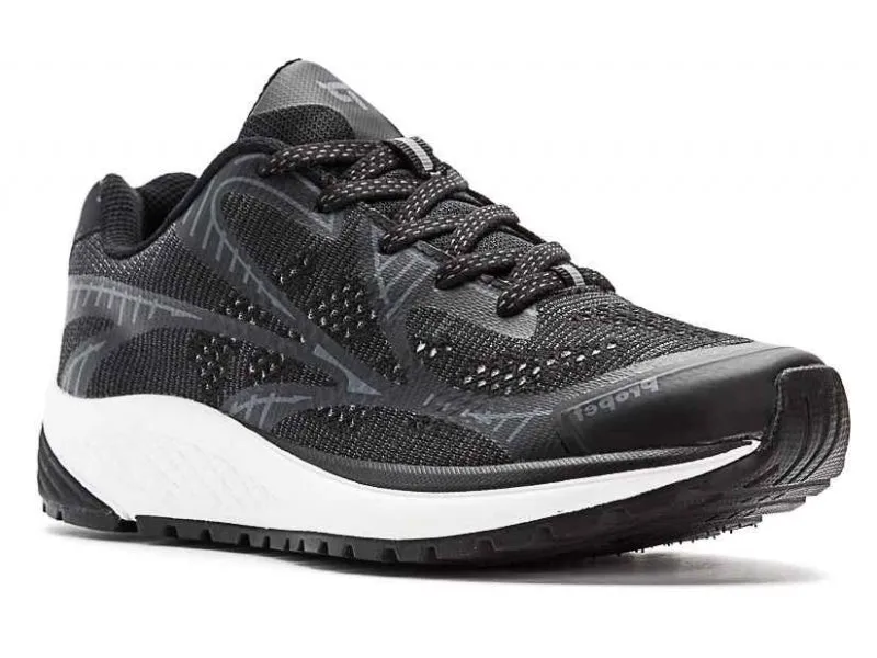 Propet One LT - Women's Athletic Shoe Black/Grey (BGR)