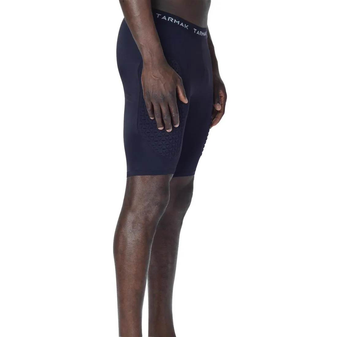 Protective Base Layer Intermediate Basketball Shorts - Black