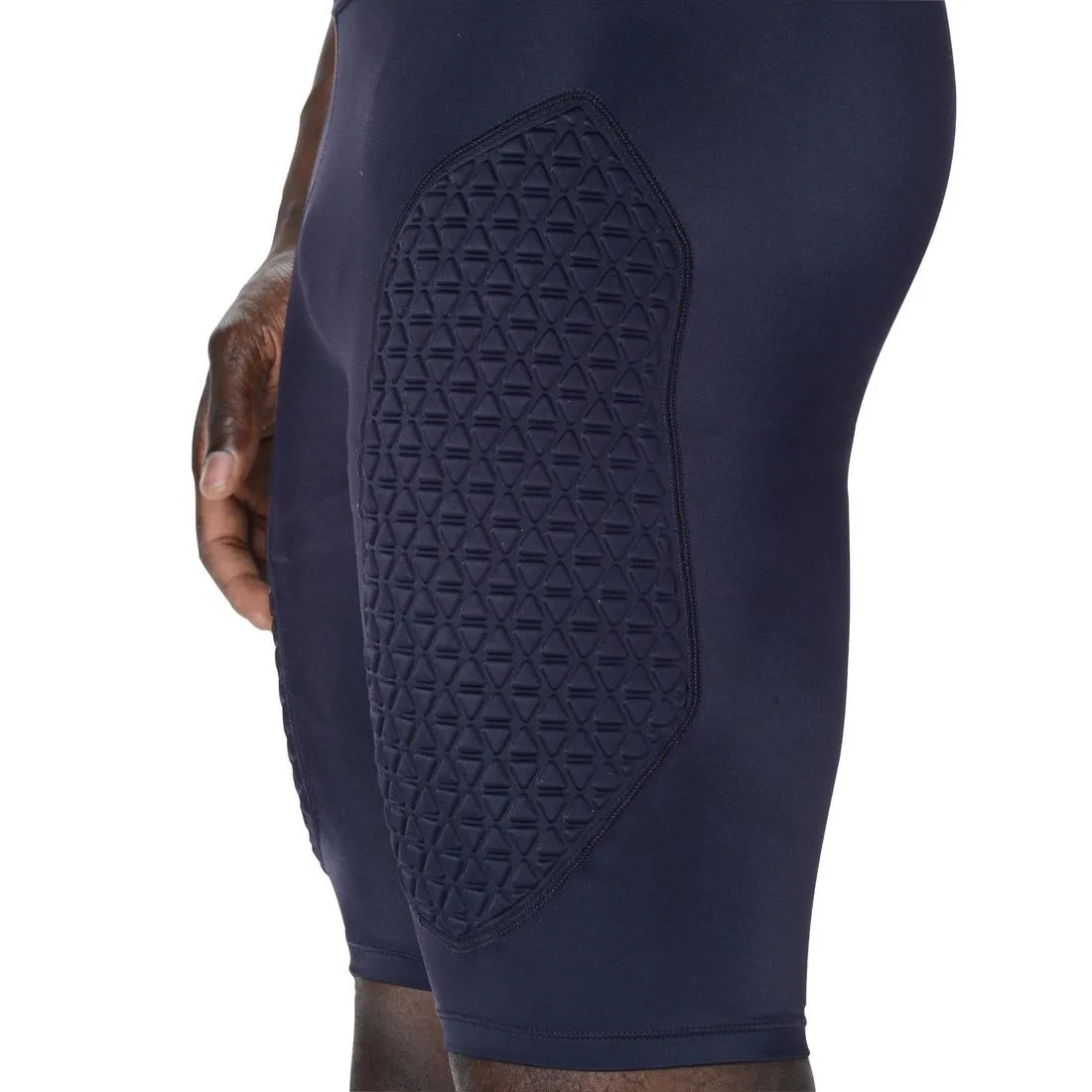 Protective Base Layer Intermediate Basketball Shorts - Black