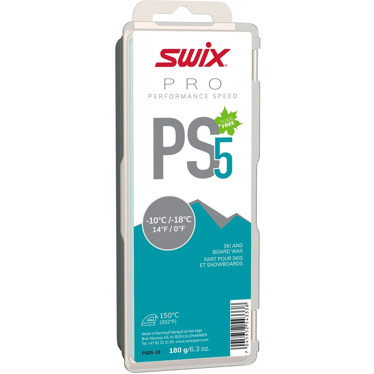 PS5 Turquoise Wax (-10°C to -18°C) - 180g Loose