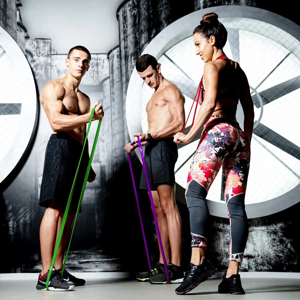 Pull Up Resistance Bands with Carry Bag (Set of 5)
