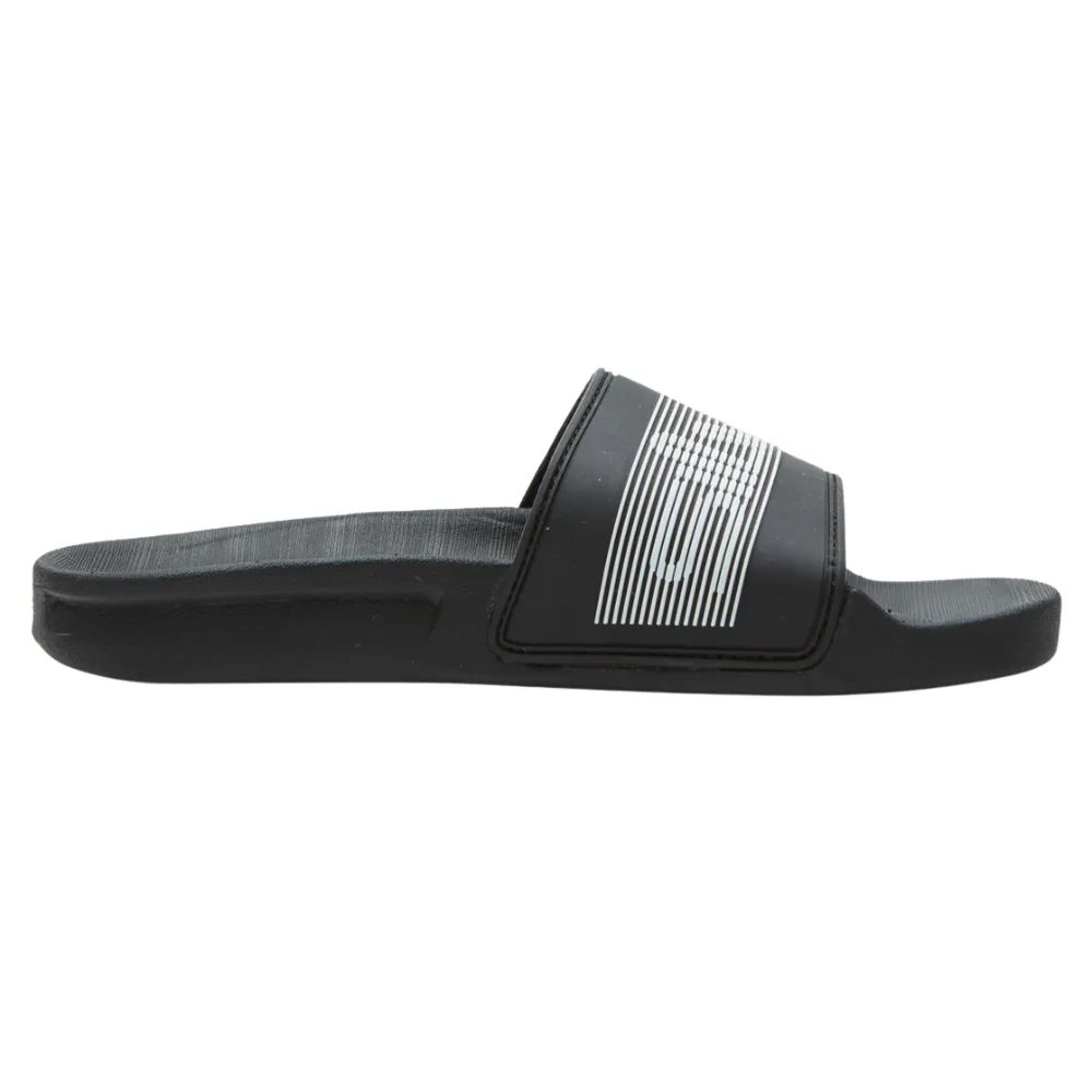 Quiksilver Boy's 8-16 Rivi Wordmark Slide Sandals