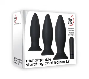 Rechargeable Vibrating Anal Trainer Kit