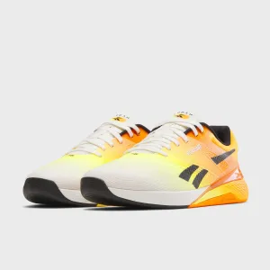 REEBOK - NANO X5 - CHALK/BLACK/ELECTRIC AMBER