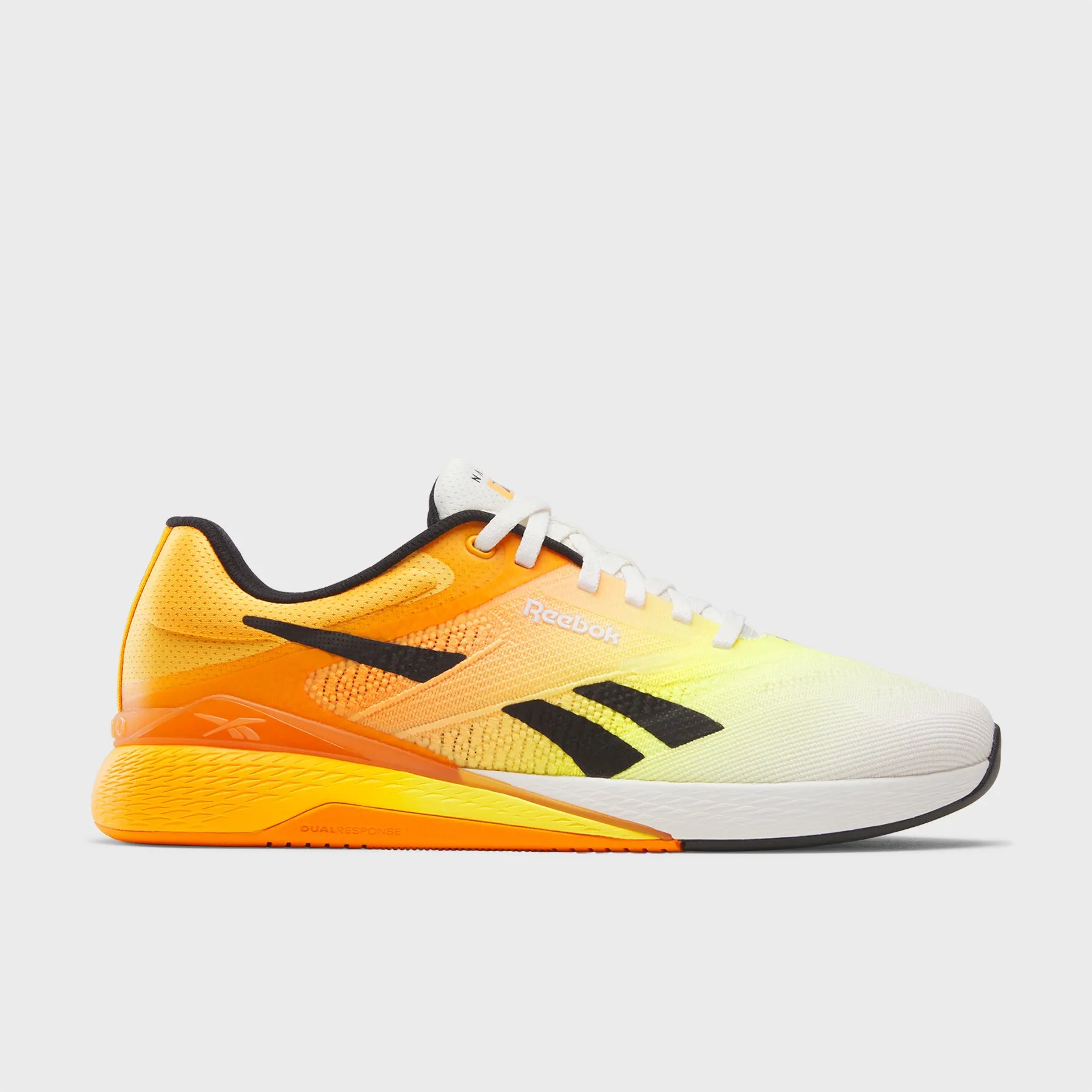 REEBOK - NANO X5 - CHALK/BLACK/ELECTRIC AMBER