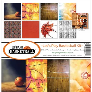 Reminisce 12x12 Collection Pack - [Collection] - Let's Play Basketball