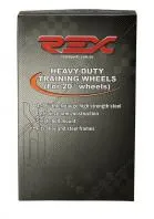 Rex Training Wheels 20" For Short Axles