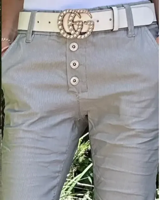 Ronit Gray Check Pant