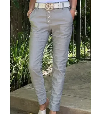 Ronit Gray Check Pant