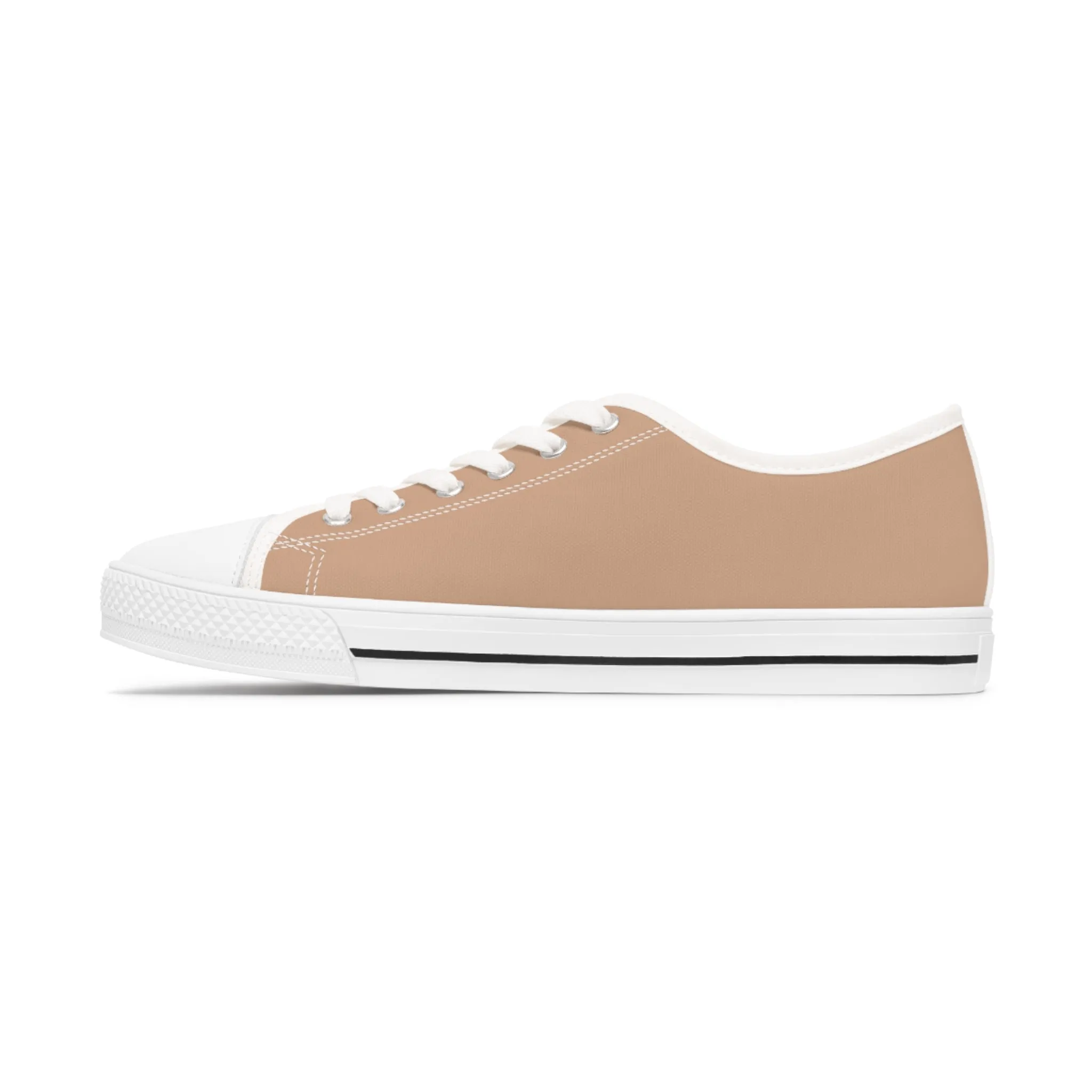 Sand Ladies' Two-Tone Low Top Sneakers - Step Into Sophistication – Where Minimalism Meets Modern Comfort!