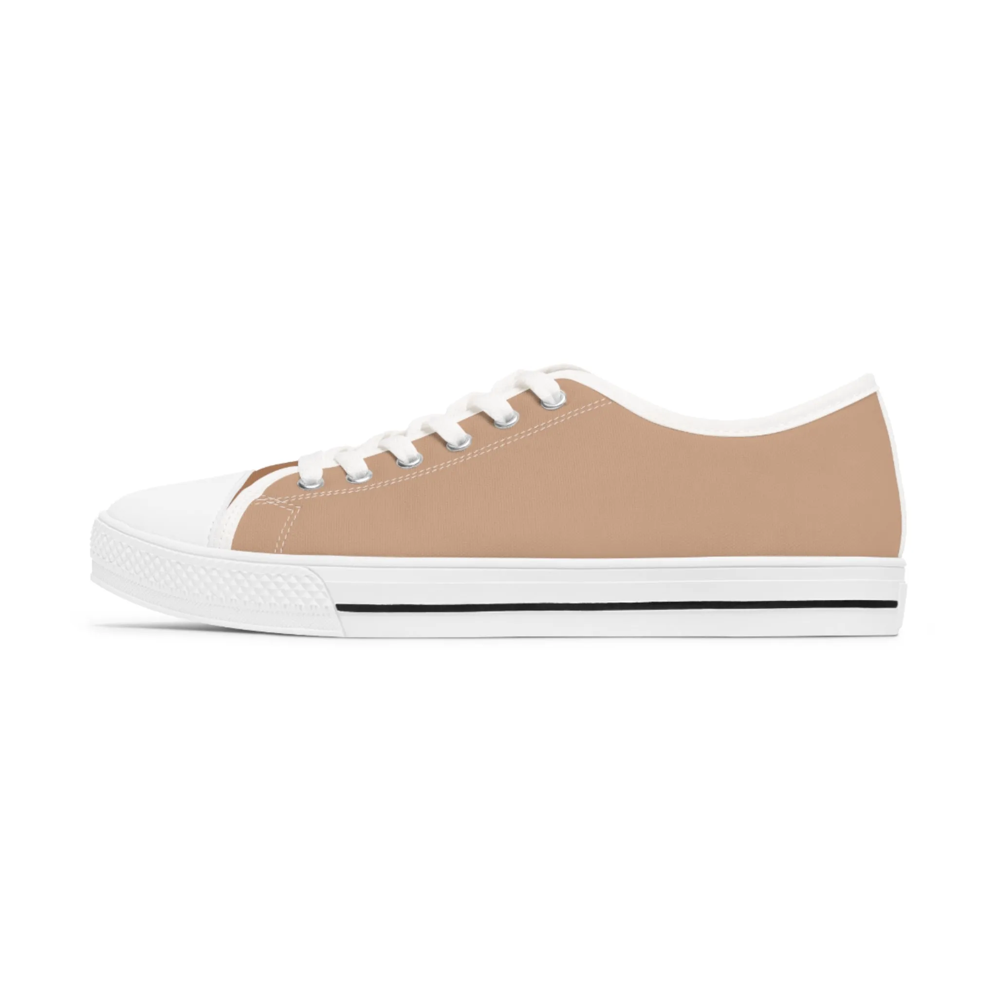 Sand Ladies' Two-Tone Low Top Sneakers - Step Into Sophistication – Where Minimalism Meets Modern Comfort!