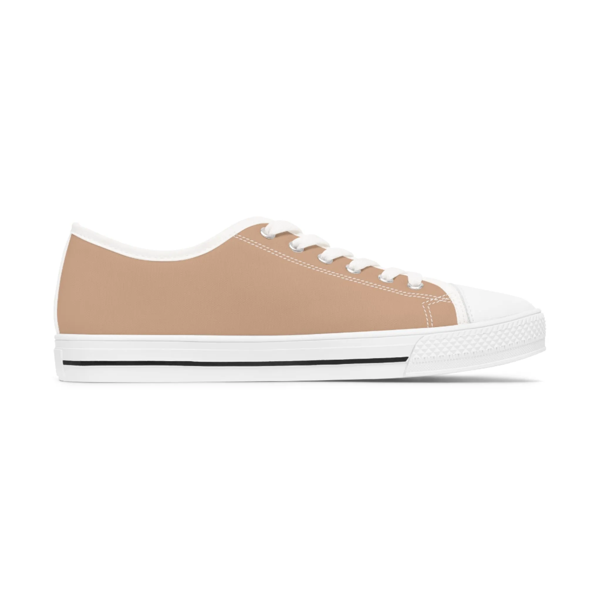 Sand Ladies' Two-Tone Low Top Sneakers - Step Into Sophistication – Where Minimalism Meets Modern Comfort!