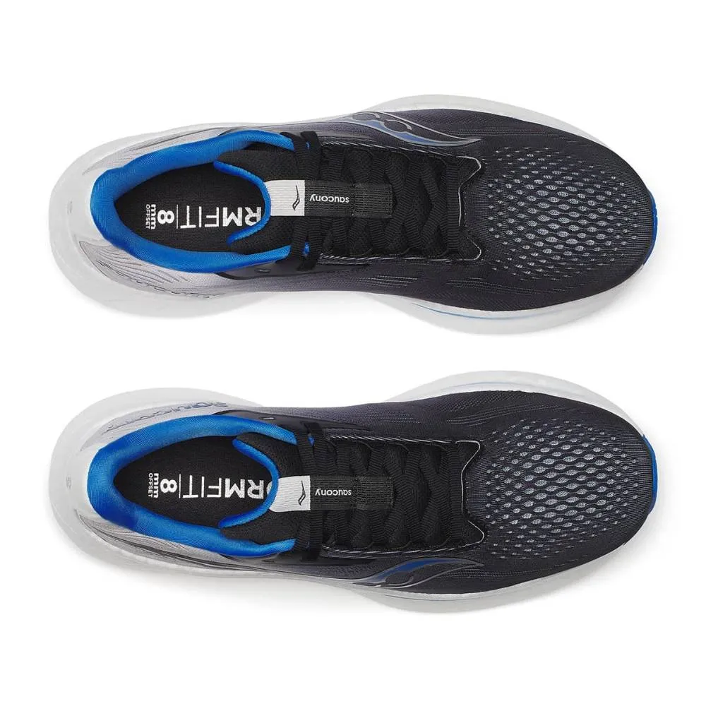 Saucony Ride 18 (Mens) - Black/Skydiver