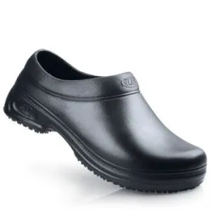 Shoes for Crews Slip Resistant Water Resistant Luigi Shoes - Black
