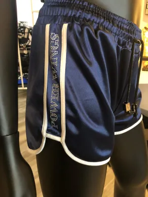 Short Crystal Collection Color Blue - Power Wings By Jullye Giliberti