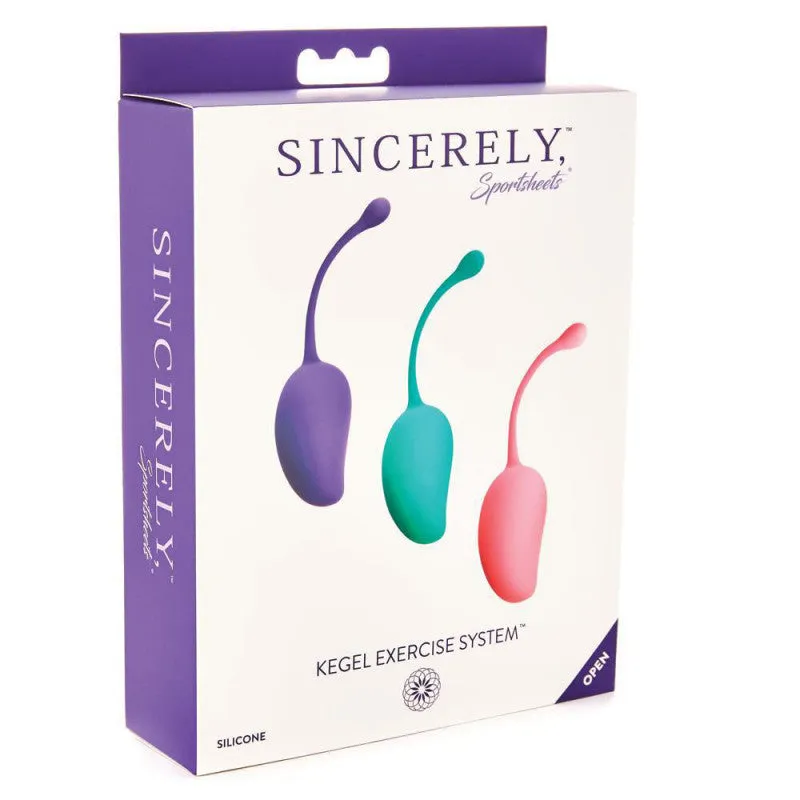 Sincerely Kegel Exercise System Set of 3