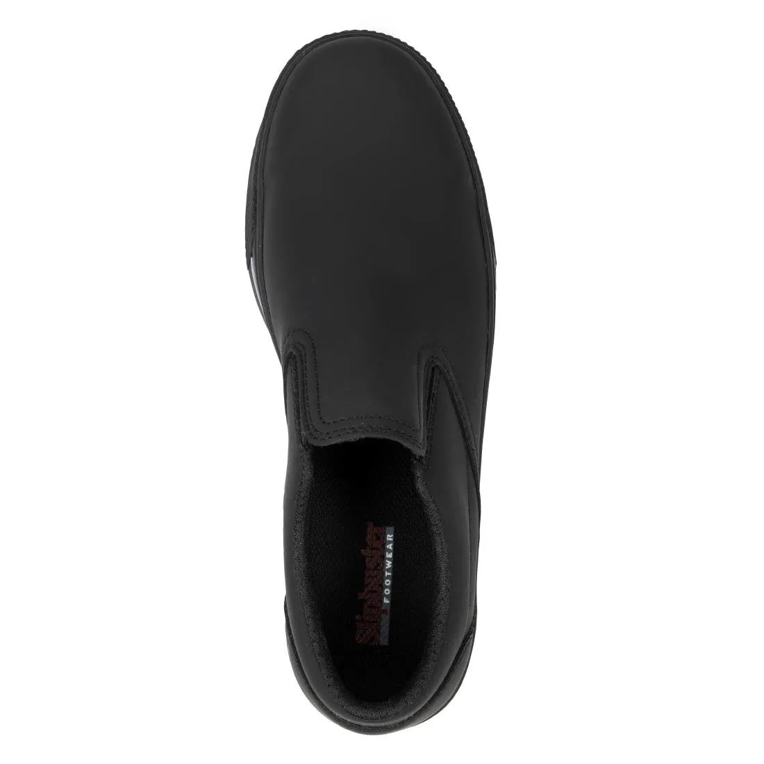 Slipbuster Microfibre Slip-on Shoe Matte Black 39