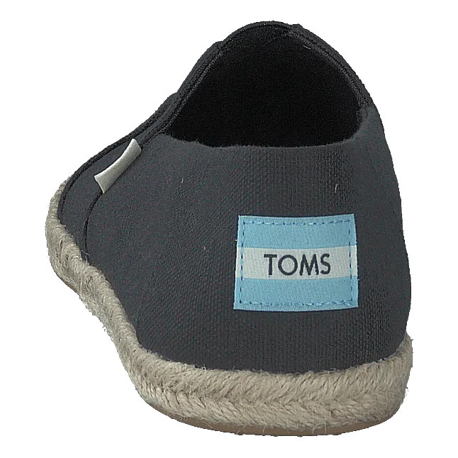 Slubby Woven Rope Alprg Black