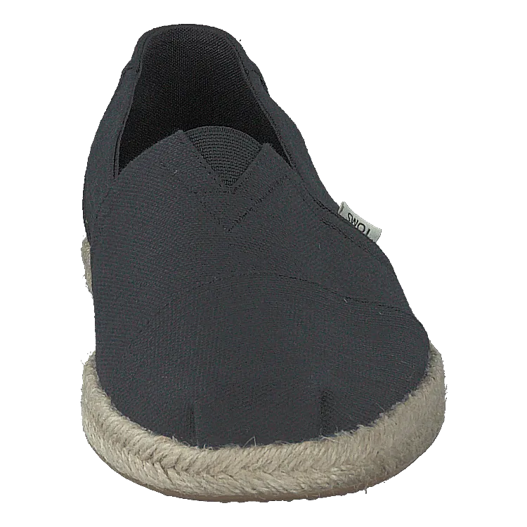 Slubby Woven Rope Alprg Black