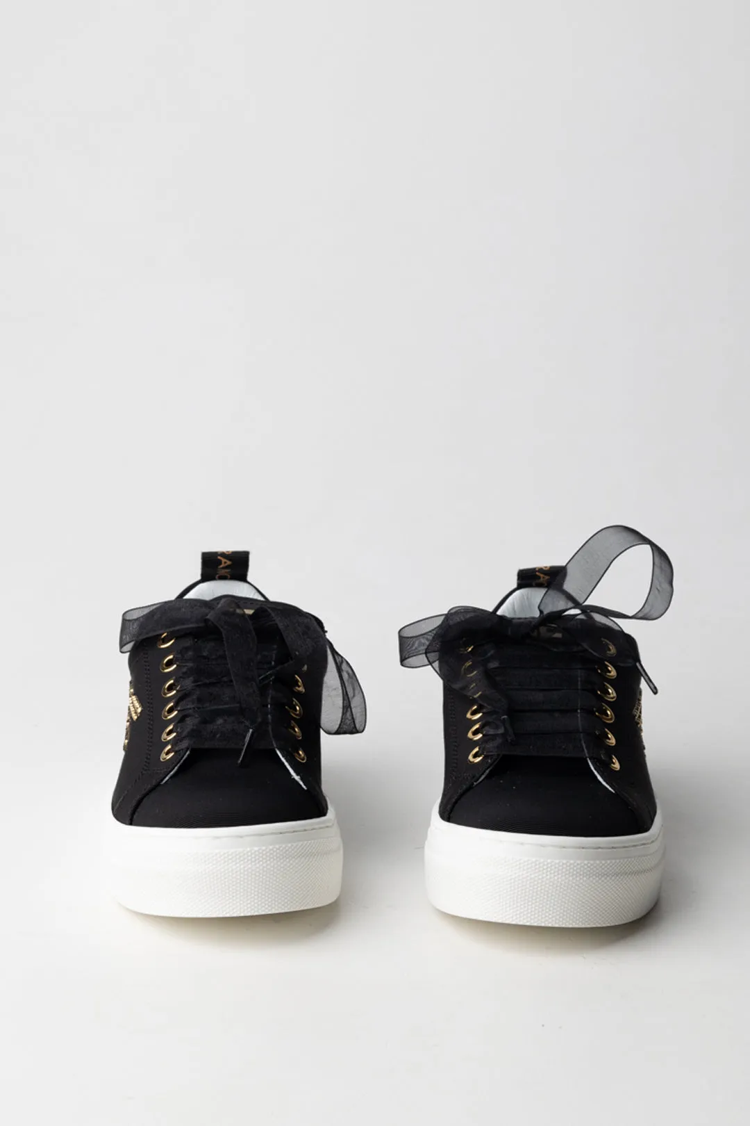 Sneakers con Logo Cc In Strass