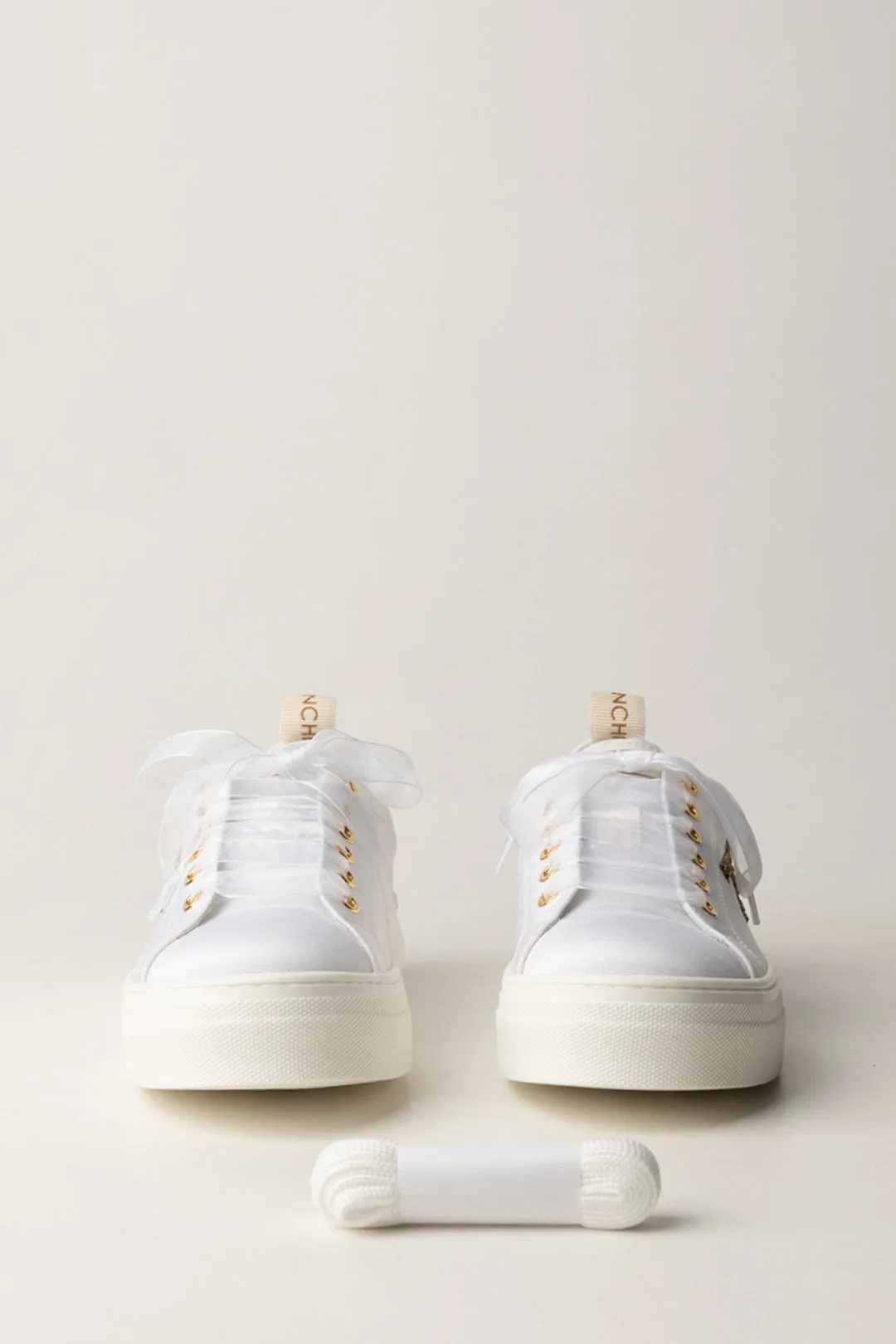 Sneakers con Logo Cc In Strass