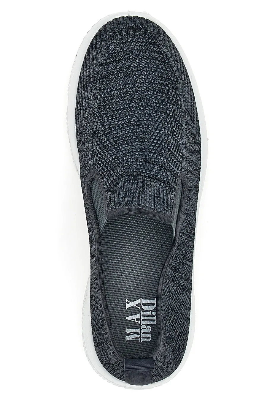 Sneakers Slip-On Grigie Max Dillan 0902105