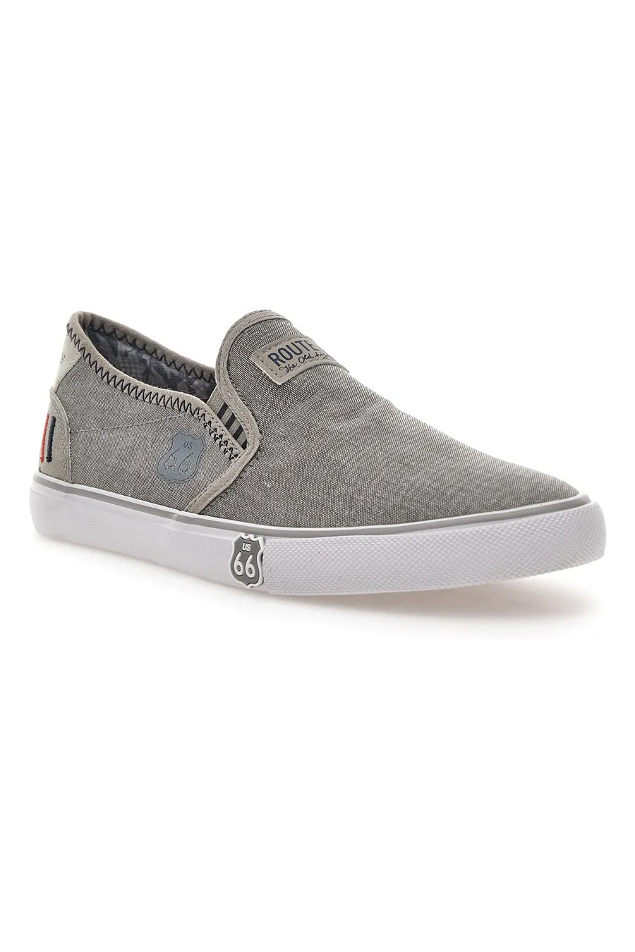 Sneakers Slip-on Route 66 21808 Grigie