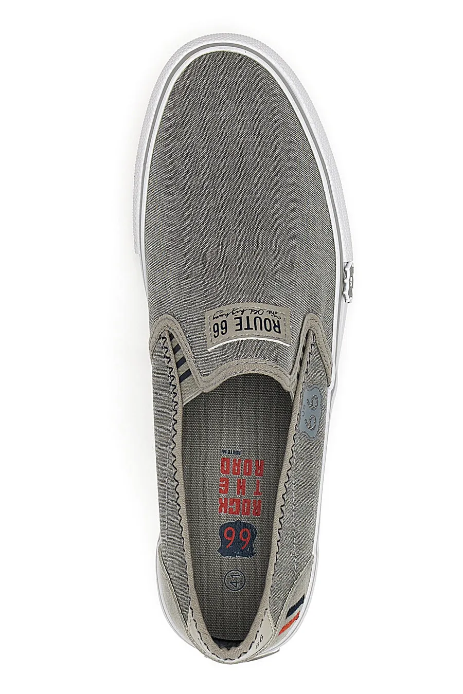Sneakers Slip-on Route 66 21808 Grigie