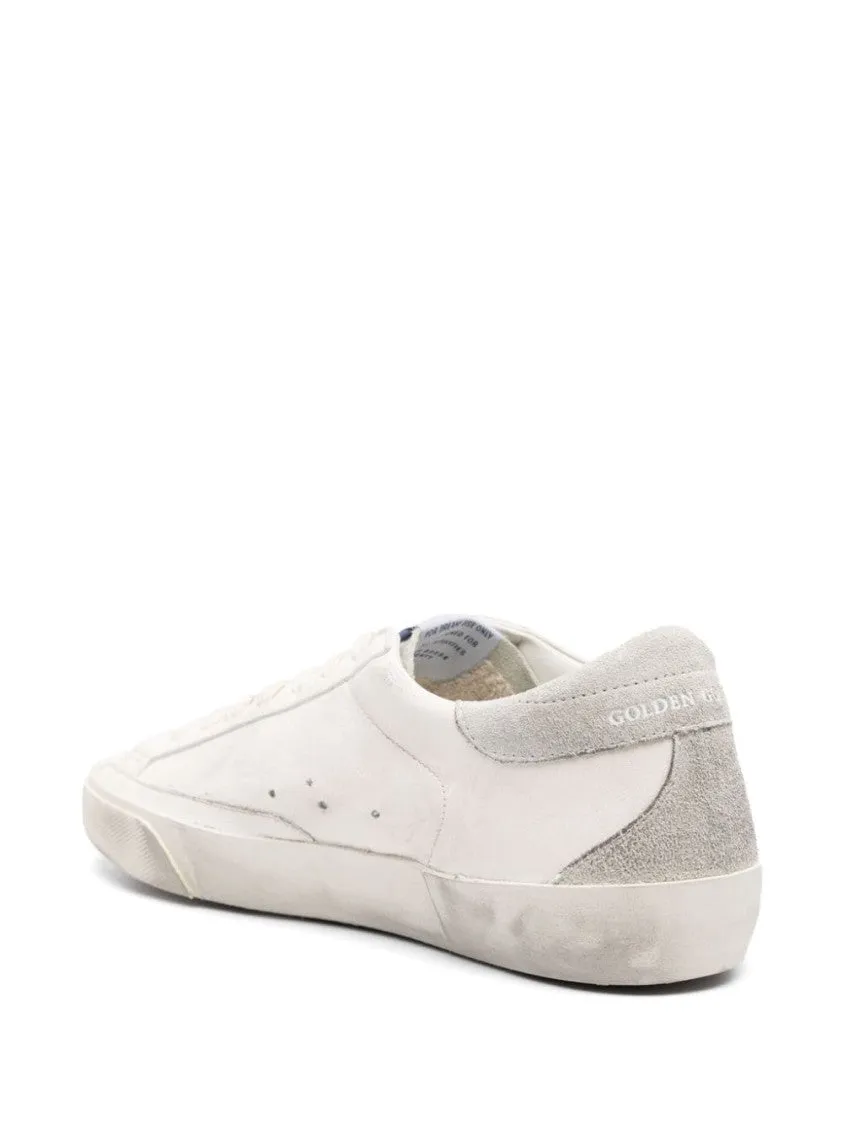 Sneakers With Durable Rubber Sole And Luxurious Leather Blend