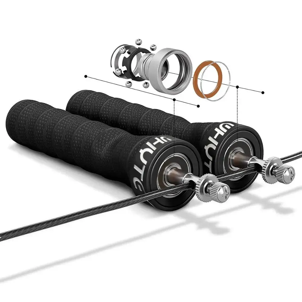 Speed Skipping Rope Crossfit Jump Rope with Anti-Slip Handle Fitness Skipping Rope