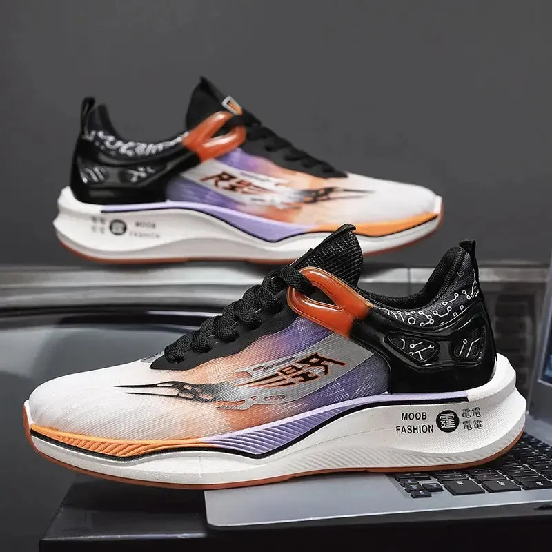 Sports Shoes Men Breathable Comfortable Non-Slip Wear Resistant Trendy Running Shoes 2025 New Original Sneakers Man
