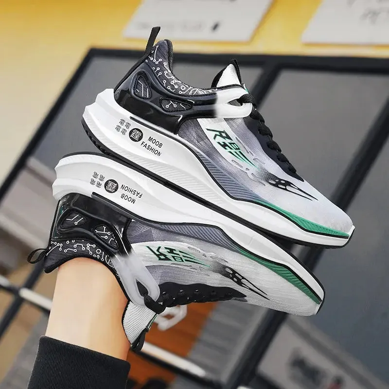 Sports Shoes Men Breathable Comfortable Non-Slip Wear Resistant Trendy Running Shoes 2025 New Original Sneakers Man