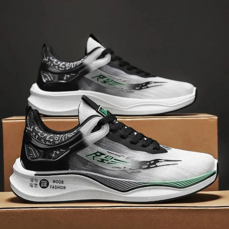 Sports Shoes Men Breathable Comfortable Non-Slip Wear Resistant Trendy Running Shoes 2025 New Original Sneakers Man
