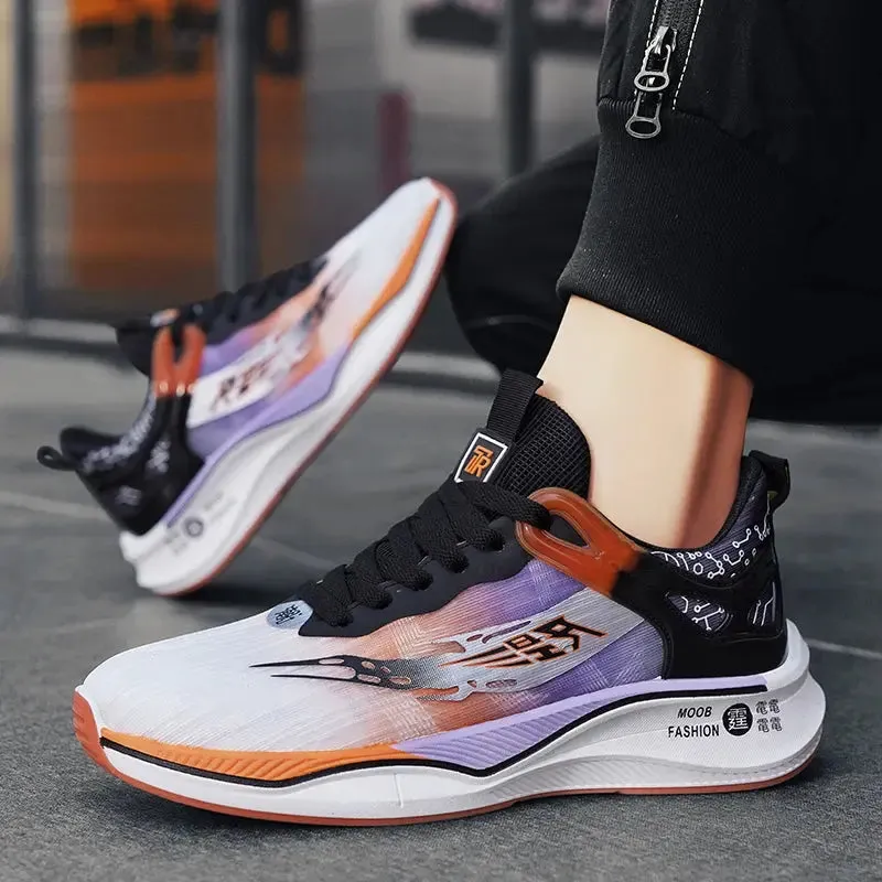 Sports Shoes Men Breathable Comfortable Non-Slip Wear Resistant Trendy Running Shoes 2025 New Original Sneakers Man