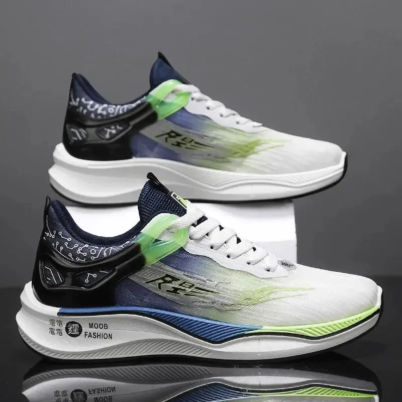 Sports Shoes Men Breathable Comfortable Non-Slip Wear Resistant Trendy Running Shoes 2025 New Original Sneakers Man