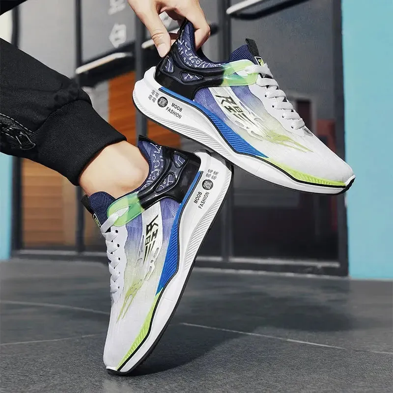 Sports Shoes Men Breathable Comfortable Non-Slip Wear Resistant Trendy Running Shoes 2025 New Original Sneakers Man