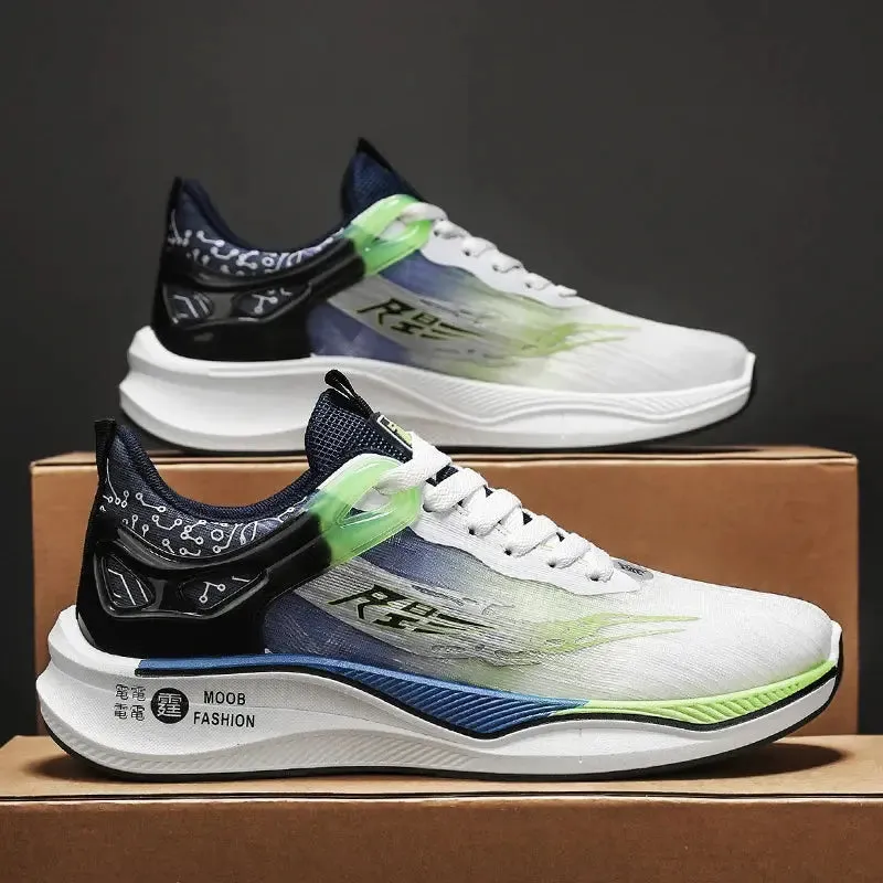Sports Shoes Men Breathable Comfortable Non-Slip Wear Resistant Trendy Running Shoes 2025 New Original Sneakers Man