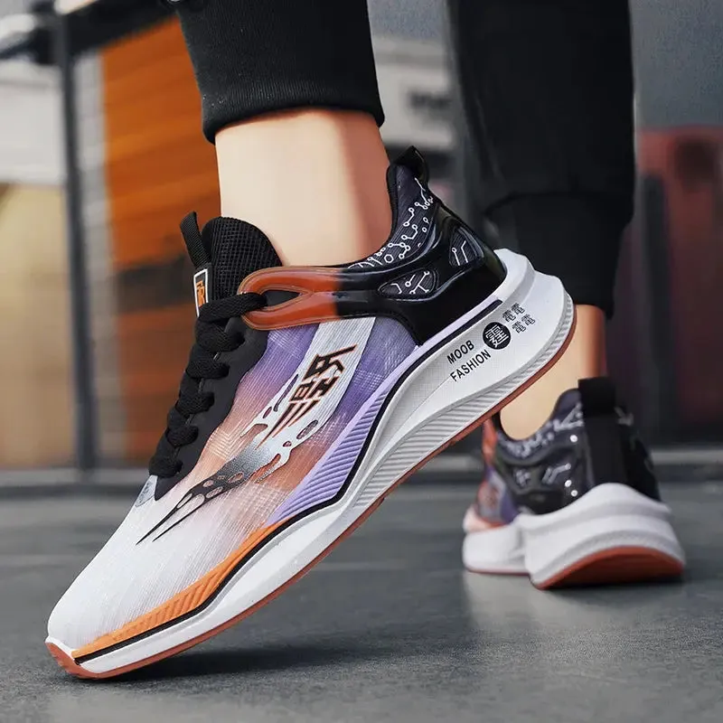 Sports Shoes Men Breathable Comfortable Non-Slip Wear Resistant Trendy Running Shoes 2025 New Original Sneakers Man