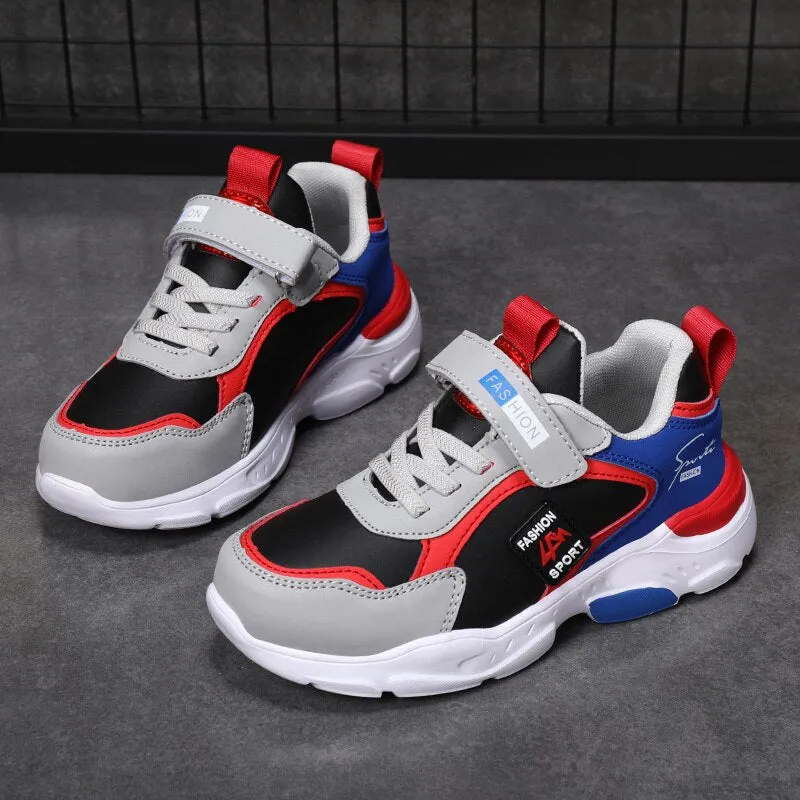 Sports Shoes Mesh Breathable Kids Shoes Outdoor Sneakers Running Footwear