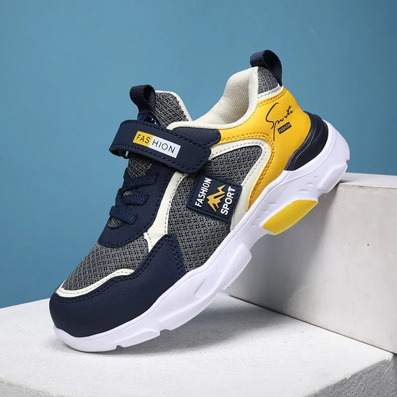 Sports Shoes Mesh Breathable Kids Shoes Outdoor Sneakers Running Footwear